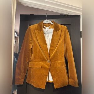 Veronica Beard NWT Tan Corduroy Blazer